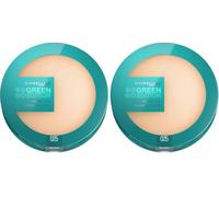 Maybelline New York Green Edition Polvos con cobertura alisadora, Piel + suave + unificada, Tono 55