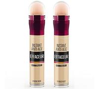 Maybelline New York Instant Antiedad Borrador Corrector, 01 Beige Rosa - 6.8 ml x 2 unidades