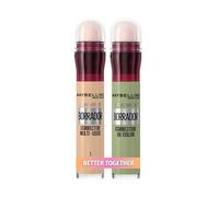 Maybelline New York, Kit de Maquillaje: Borrador Corrector Multiusos 01 Light + Borrador Corrector Multiusos Green