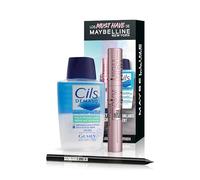 Maybelline New York Kit de Rutina de Ojos, Sky High, Tattoo Liner y Desmaquillante, Tamaño Estándar