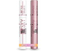 Maybelline New York Kit Pestañas Sky High, Primer + Máscara Negro