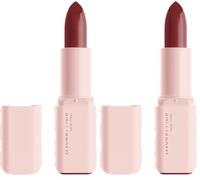 Maybelline New York Labial Sérum, Color Intenso, Labios Hidratados y con Volumen, Enriquecido con Ácido Hialurónico, Hasta 8H *de Hidratación, Maybe It's Serum Lipstick, Tono: 104 Maybe It's Intense