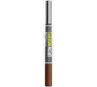 Maybelline New York Lápiz de Cejas 2en1 Brow Inserts, 4 Medium Brown | Punta Triple 0,015mm, 100 Trazos Naturales Resistentes al Agua, Gel de Fibras, Duración hasta 36H, Brow Inserts