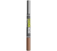 Maybelline New York Lápiz de Cejas 2en1 Brow Inserts, Rotulador Punta Triple y Gel, Rellena y Aporta Volumen, Resiste Hasta 36H, Acabado Natural, Waterproof, Tono: 2 Soft Brown, 1.25ml