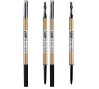Maybelline New York, Lápiz de cejas automático Express Brow Ultra Slim, Tono 00 Light Blonde (Paquete de 2)