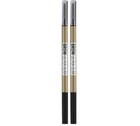 MAYBELLINE New York Lápiz de cejas automático Express Brow Ultra Slim, Tono 01 Blonde, 1 Unidad (Paquete de 2)