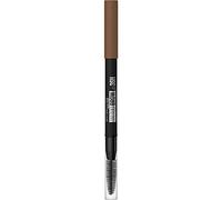 Maybelline New York, Lápiz de cejas Tattoo Brow 36H, Cejas rellenas y naturales, Larga duración, Resistente al agua, Tono 03 Soft Brown, 21 g