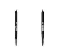 Maybelline New York, Lápiz de cejas Tattoo Brow 36H, Cejas rellenas y naturales, Waterproof, Tono 06 Ash Brown, 21 g (Paquete de 2)