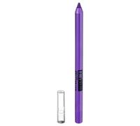 Maybelline New-York - Lápiz de gel efecto tatuaje de ojos, resistente al agua, con sujeción extrema hasta 36 horas, color morado pop (801)