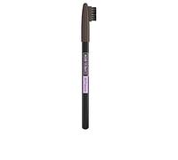 Maybelline New York Lápiz para cejas, súper pigmentado y difuminable, fórmula con aceite de coco, punta templable y peine, Express Brow Shaping Pencil, tonalidad: 05 profundo marrón