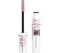 Maybelline New York Lash Sensational Sky High - Base de pestañas con infusión de suero para rímel, alargamiento, espesamiento, fórmula tintada y lavable, negro suave, 1 unidad