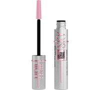 Maybelline New York, Máscara de pestañas Lash Sensational Sky High, Volumen y Longitud, Tono Space Diamond (Glitter Top Coat), 7.5 ml