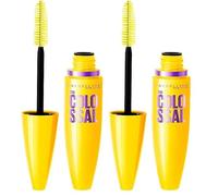 Maybelline New York, Máscara de Pestañas Volum' Express, Colossal, Negro, 10,7 ml (Paquete de 2)