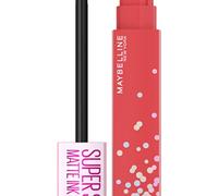 Maybelline New York, Matte Ink Birthday Collection, Acabado Mate, Larga duración hasta 16H, No transfiere, Tono 400 Show Runner