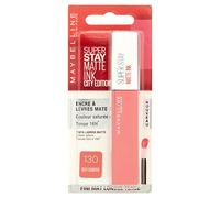 Maybelline New-York - Rouge à Lèvres Mat Liquide - Longue Tenue - Superstay Matte Ink - Teinte : Self-Starter (130), 5 ml