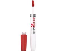 Maybelline New York SuperStay 24 - Barra de labios líquida de larga duración y bálsamo labial de larga duración, acabado satinado, 1 unidad (1 unidad)