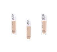 Maybelline New York Superstay 24H - 03 True Ivory, 3 unidades (3 x 30 ml)