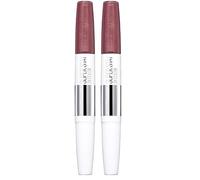 Maybelline New York - Superstay 24H, Pintalabios Mate de Larga Duración, Tono 250 Sugar Plum (Paquete de 2)