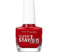 Maybelline New York - Superstay 7 Días, Esmalte de Uñas Efecto Gel, Tono 008 Passionate Red