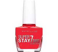 Maybelline New York Superstay 7 Días, Esmalte de Uñas Efecto Gel, Tono 490 Hot Salsa
