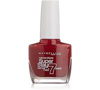 MAYBELLINE New York Superstay 7 Días, Esmalte de Uñas Efecto Gel, Tono 501 Cherri Sin, 10 ml (Paquete de 1)