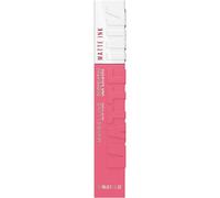 Maybelline New York, SuperStay Matte Ink, Pintalabios Mate de Larga Duración, Tono 125 - Inspirer, Malva Oscuro