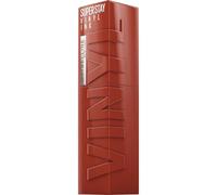 Maybelline New York Superstay Vinyl Ink, Pintalabios Efecto Vinilo, Vinilo Fijo, Larga Duración, Tono 130 Extra