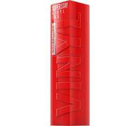 Maybelline New York Superstay Vinyl Ink, Pintalabios Efecto Vinilo, Vinilo Fijo, Larga Duración, Tono 25 Red-Hot