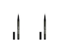 Maybelline New York Tattoo Liner Ink Pen, Eyeliner en formato rotulador, Waterproof, Hasta 24h, Negro Mate (Paquete de 2)