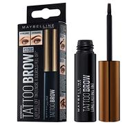 Maybelline New York Tattoo - Tinte de gel para cejas, semipermanente, impermeable, dura hasta 3 días, color marrón cálido