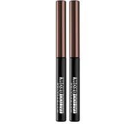 Maybelline New York, Tinte de Cejas Semi-permanente, Fórmula peel-off despegable, Tono: 02 Medium Brown, 4.6 ml (Paquete de 2)