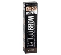 Maybelline New York, Tinte de Cejas Waterproof, Tattoo Brow, Black Brown (07), 5 g