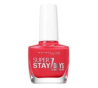 Maybelline New York - Vernis à Ongles Professionnel - Technologie Gel - Super Stay 7 Days - Teinte : Blood Orange (493)