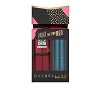 Maybelline Paint The Town - Set de regalo de maquillaje rojo