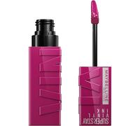Maybelline Pintalabios líquido de Nueva York con 16 horas de duración y acabado brillante, tinta de vinilo Super Stay, nº 170 Unafraid, 4,2 ml