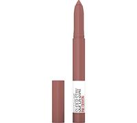 MAYBELLINE Super Stay Ink Crayon - Lápiz labial de maquillaje, punta de precisión, lápiz labial mate con sacapuntas integrado, larga duración hasta 8 horas, confía en tu intestino, rosa nude malva, 1