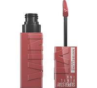 Maybelline Super Stay Vinyl Ink Longwear No-Budge Liquid Lipcolor, Highly Pigmented Color and Instant Shine, Cheeky, Rose Nude Lipstick, 0,14 fl oz, 1 Count