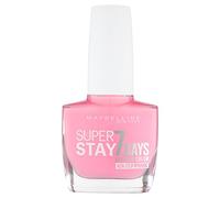 Maybelline SuperStay 7 Days 120 Flushed Pink esmalte de uñas Rosa - Esmaltes de uñas (Rosa, Flushed Pink, Protección, Fortalecimiento, Botella, #F0CCD4, 20 mm)
