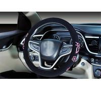 Mayco Bell 2016 - Funda para Volante de Coche, diseño de mariposas rosas