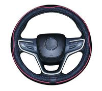 Mayco Bell Funda Extra Grande para Volante para camión Grande (Negro y Rojo, 20 Pulgadas)