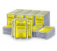 Mayday - Bolsa de agua, agua de emergencia de la Guardia Costera, 5 años de vida útil, suministros de preparación para desastres, terremoto, incendio, inundación, bolsas a prueba de fugas, 4.2 onzas