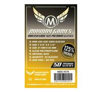 Mayday Games High Quality 50 Premium Mini USA Sleeves 41mm x 63mm Dark Yellow
