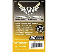 Mayday Games Juego de Cartas Premium de 41 x 63 mm Sleeves Mini USA (Paquete de 50)