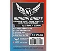 Mayday Games Sleeves Premium Custom Police Precinct 63,5x92mm (50)