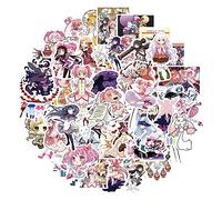 MayDee 50pcs Puella Magi Madoka Magica Pegatinas Graffiti Impermeables Pegatinas Anime Madoka DIY Equipaje Nevera Ordenador Portátil Skateboard Pegatinas Combinación Personalizada No Repetido