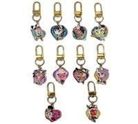 MayDee Hellu Boss Llavero Helluva Chibi Figura Colgante 10 Metal Llavero Para Fans