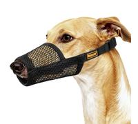 Mayerzon Bozal de Perro Greyhound Whippet, bozal de Malla Suave para Perros de Nariz Larga para Evitar mordeduras excesivas, Masticar Comer, Adecuado para Aseo, visitas al Veterinario, permitir