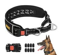 Mayerzon Martingale - Collar de perro sin tirones para perros grandes y medianos, collar ajustable de neopreno para pasear perros, sin tirones, para Pitbull, pastor alemán, Rottweiler, collar