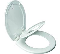 Mayfair 83EC 000 NextStep Child/Adult Built-in Potty Seat with Lift-Off Hinges, Round, White by Mayfair