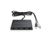 Mayflash GC Controller Adapter for Wii U, PC USB and Switch, 4 Port